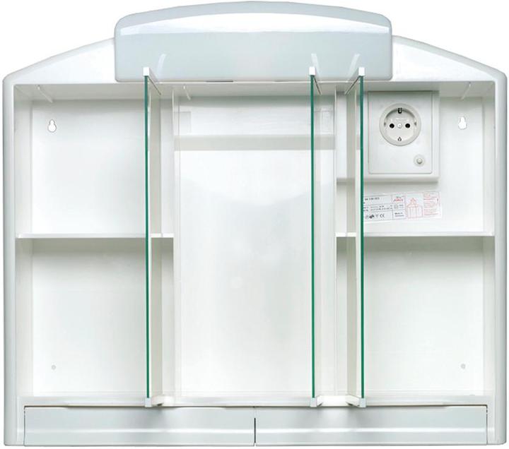 Produktbild Jokey Spiegelschrank Rano wei 59x51 cm IP 20 (59 x 16 x 51 cm)