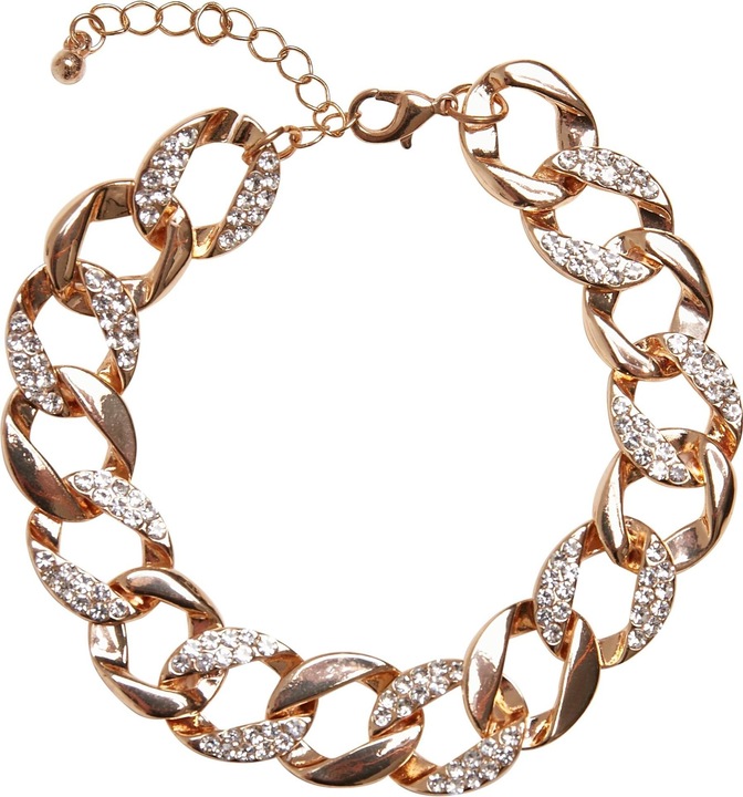 Produktbild Urban Classics Basic Diamond Necklace And Bracelet Set (100% Zink)