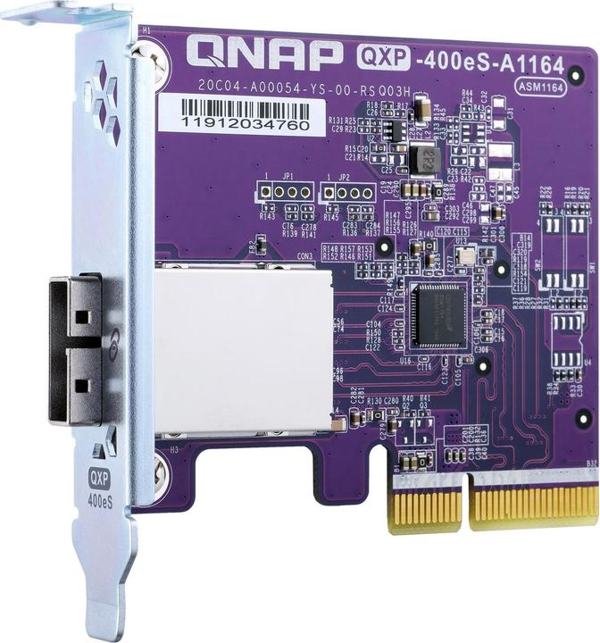 Image du produit QNAP QXP-400eS-A1164 CARTE D'HÔTE SAS 1 port SFF-8088