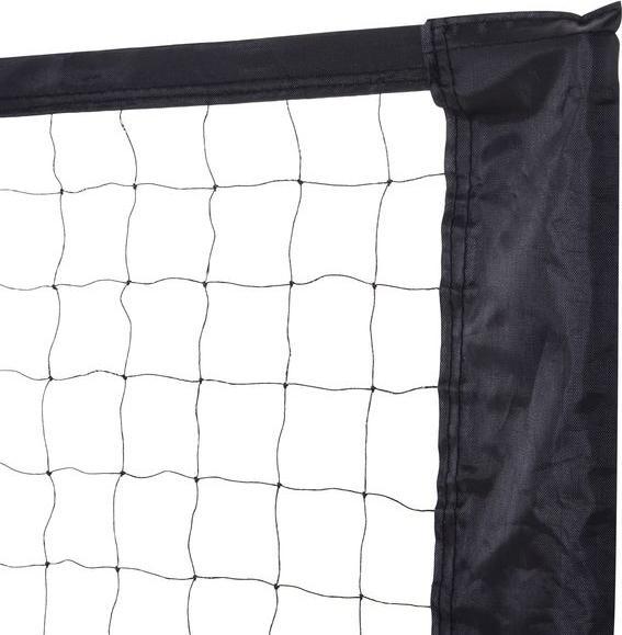 Actual product image Swisshandel24 Badminton net Volleyball and tennis net Portable 2 heights 94/158cm Carrying bag PE 400 x 60 cm