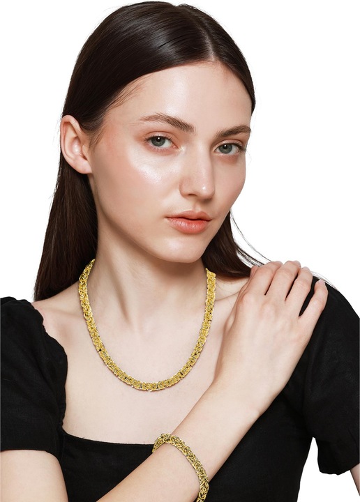 Produktbild Heideman Set Loe goldfarben (Edelstahl)