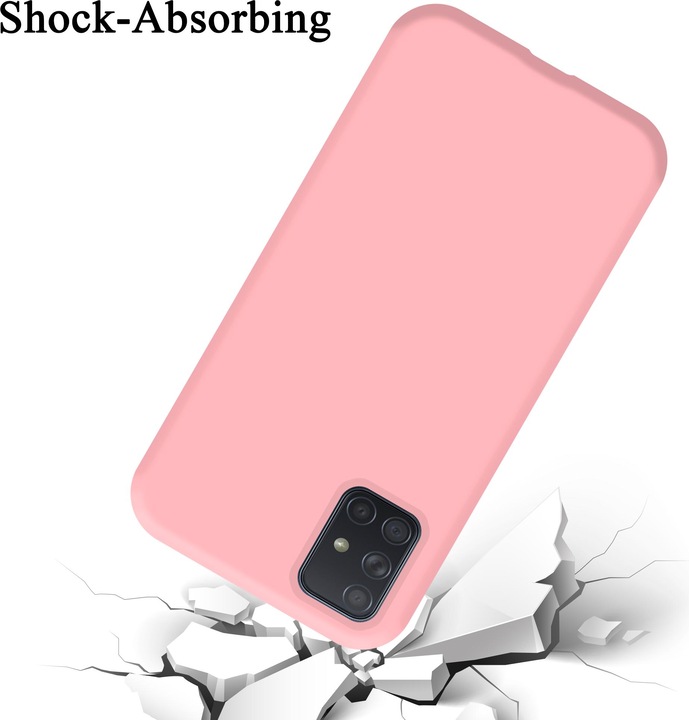 Actual product image Cadorabo TPU Liquid Silicone Case Cover (Samsung Galaxy A51 5G)