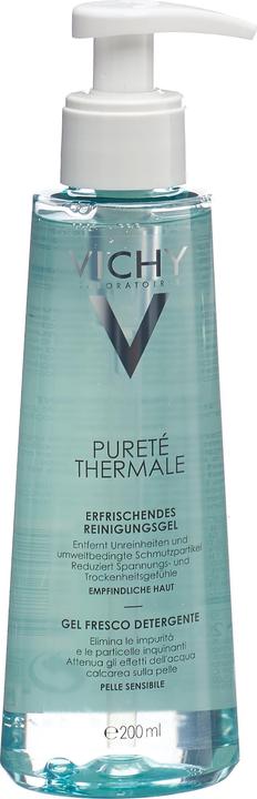 Produktbild Vichy Pureté Thermale Erfrischendes Reinigungsgel (Reinigungstücher Gesicht, 200 ml)
