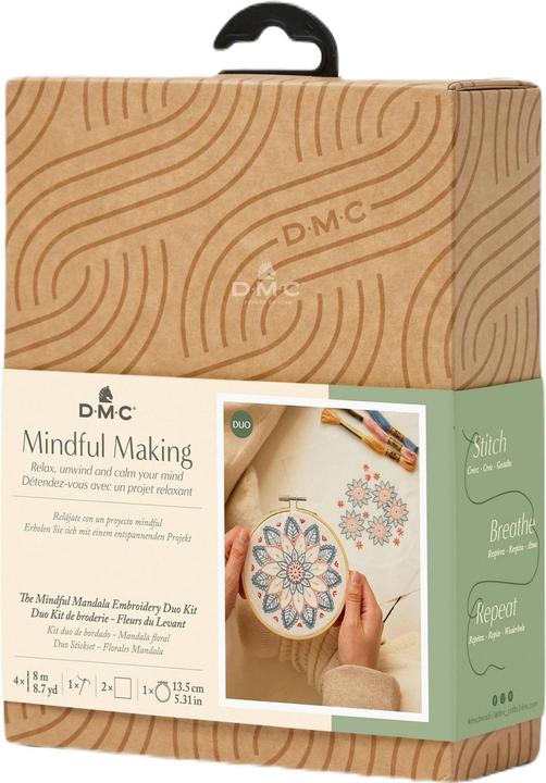 Produktbild DMC Mindful Making Duo Blumen-Mandala