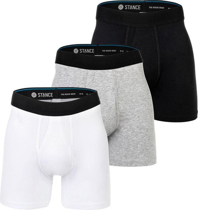 Stance Boxershort Casual Figurbetont Boxer Brief (M, confezione da 3)