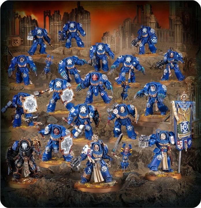 Immagine prodotto Games Workshop Space Marines Battleforce: Crux Terminatus (Materiale sintetico)