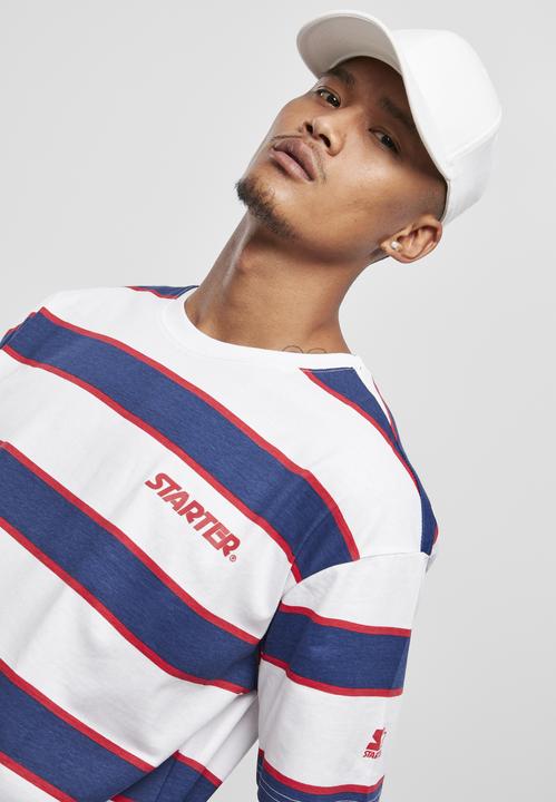 Actual product image Starter Logo Striped Tee (XS)