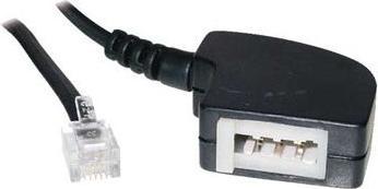 Produktbild Shiverpeaks Adapter Wst. RJ11/TAE-F Kupp. mit 20cm Kabel (nur als VF v. 5)