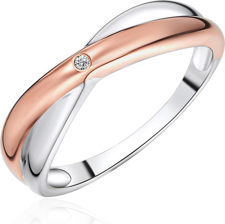 Immagine prodotto Rafaela Donata Donna Argento Diamante Argento/Oro Rosa - 10902 (54, 925 Argento)