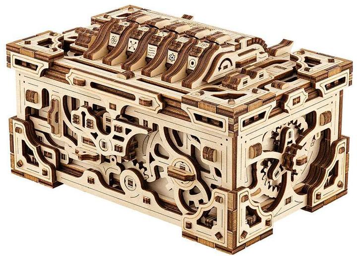Wood Trick Enigma Truhe