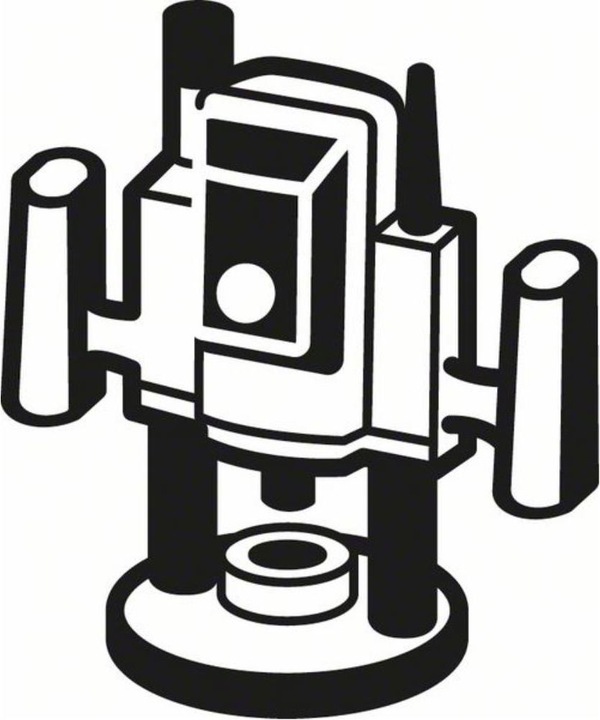 Produktbild Bosch Professional Zubehör Abrundfräser, 6 mm, R1 12,7 mm, D 38,1 mm, L 18,6 mm, G 60 mm