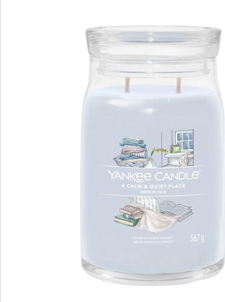 Actual product image Yankee Candle Duftkerze Calm & Quiet Place Signature Large Jar