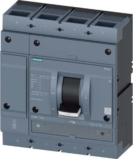 Actual product image Siemens Power 3VA1563-7EF42-0AA0switch 3VA1 IEC Frame 1000