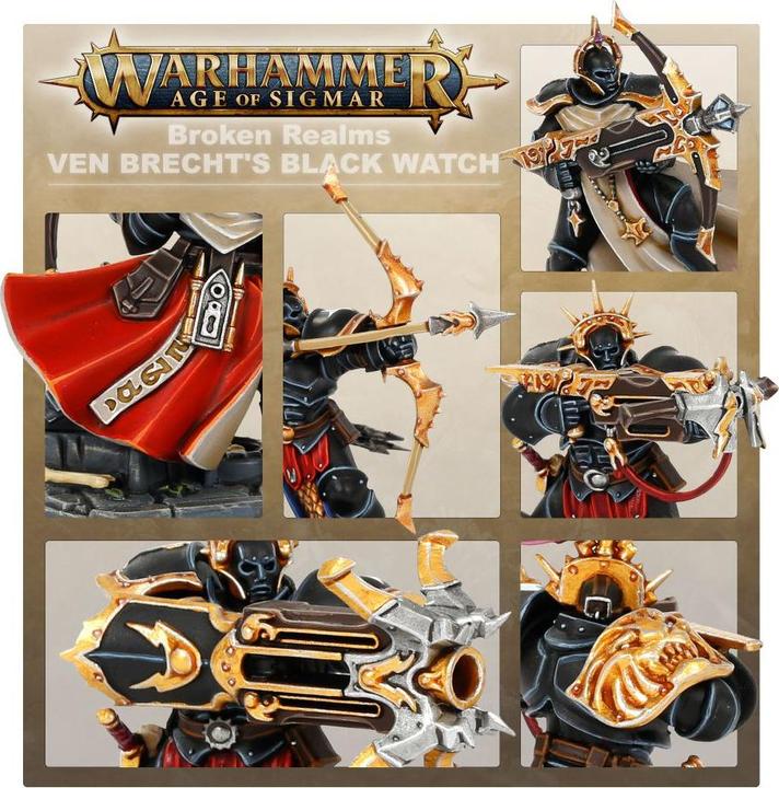 Image du produit Games Workshop Les royaumes brisés : Keiser Ven Brecht - La montre noire de Ven Brecht (Matières plastiques)