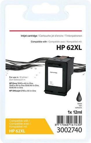 Produktbild Office Depot Tintenpatrone AR 450 DV Kompatibel HP 62XL C2P05AE Schwarz (BK)