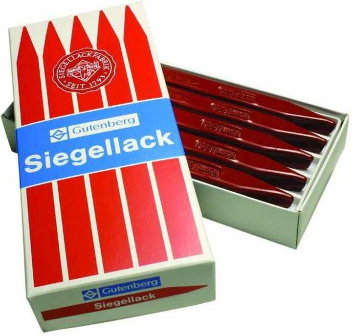 Immagine prodotto Läufer Siegellackstangen, Urkunden, zinnoberrot