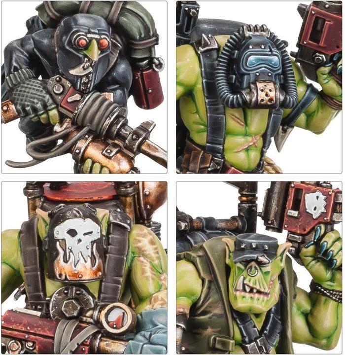 Immagine prodotto Games Workshop Warhammer 40k - Kommandos Orks (2025) (Materiale sintetico)