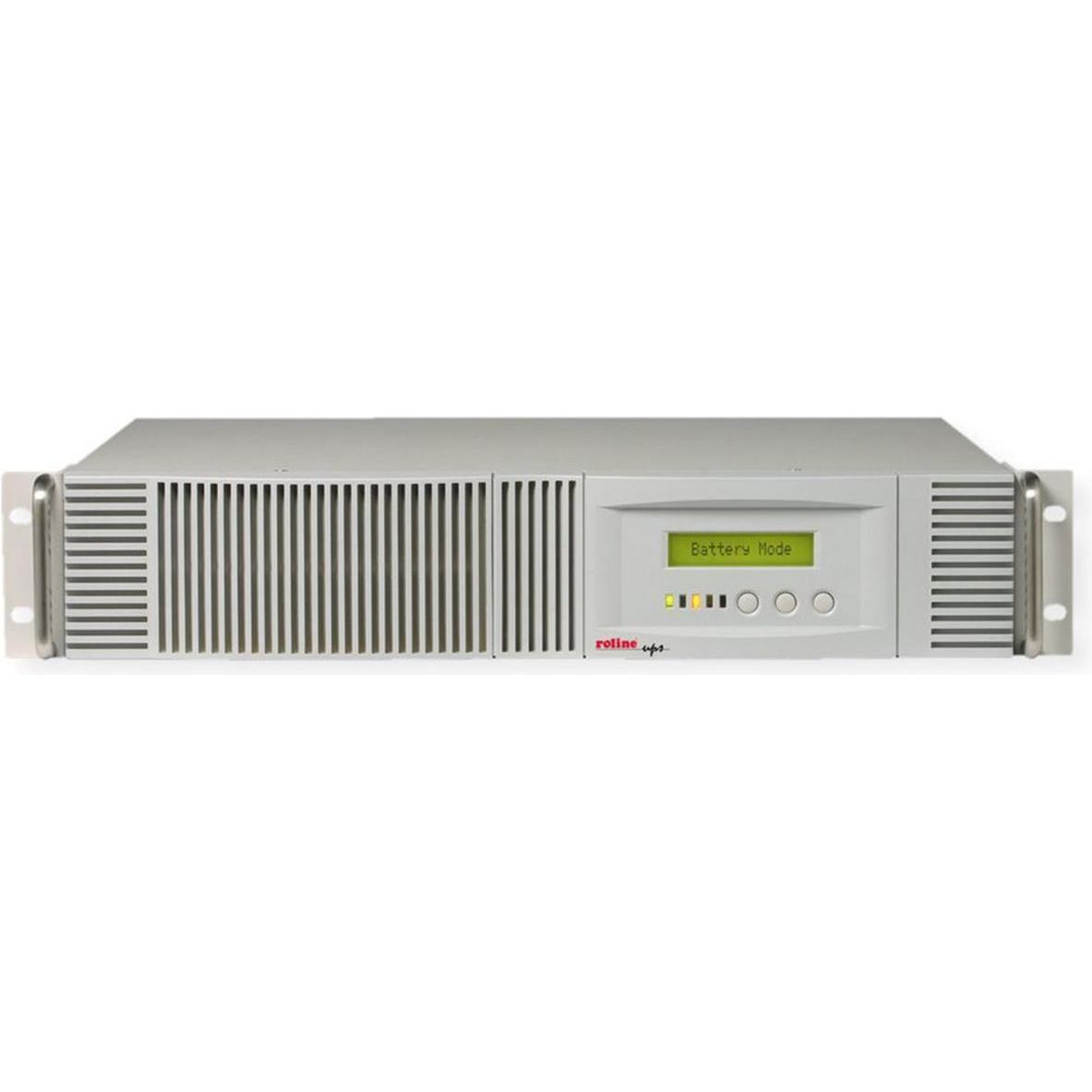 Thumbnail - Roline ProSecure II 700VA/RM 2 HE (700 VA, 490 W, Online-Doppelwandler USV), USV