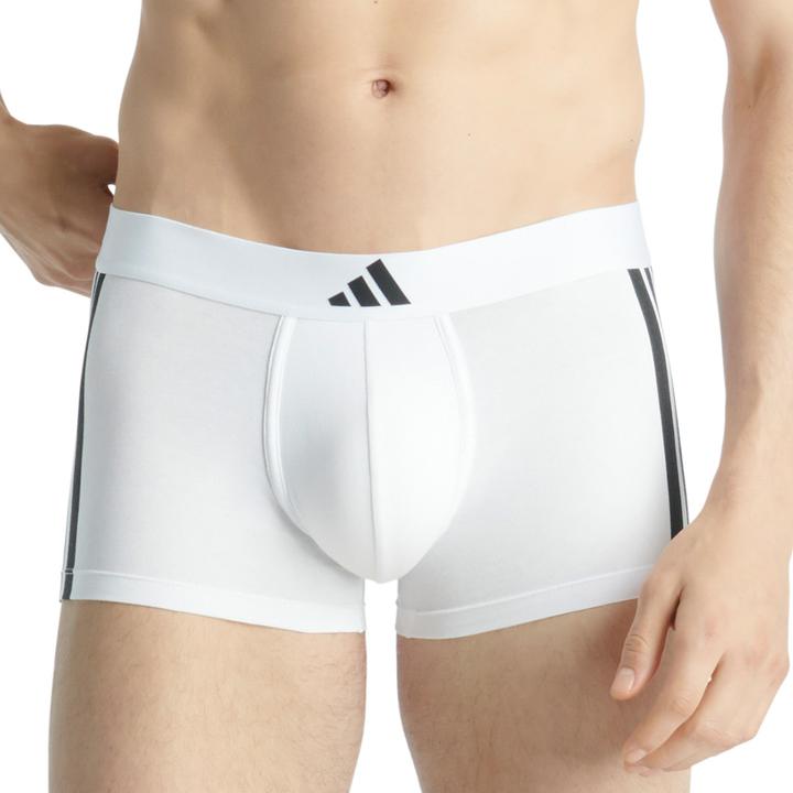 Immagine prodotto adidas 4er Pack Active Flex Cotton 3 Stripes Retro Short / Pant (XXL, confezione da 4)