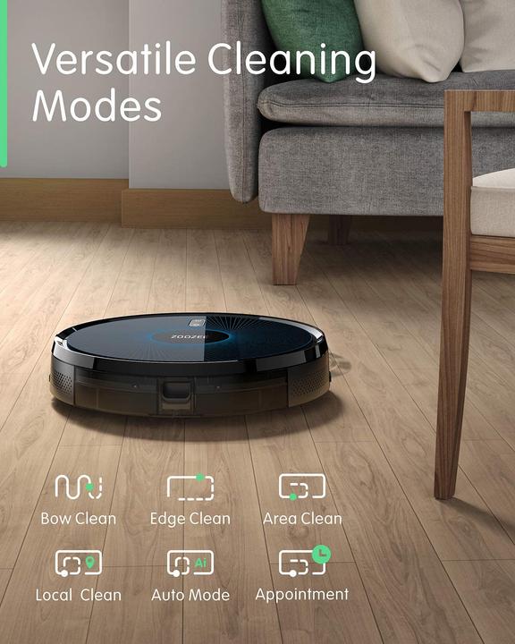 Actual product image Zoozee Z50 Robot Vacuum Cleaner