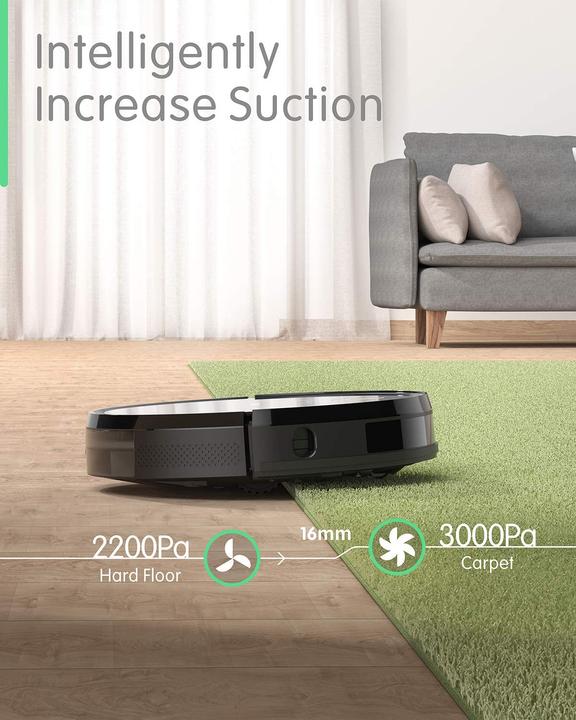 Actual product image Zoozee Z50 Robot Vacuum Cleaner