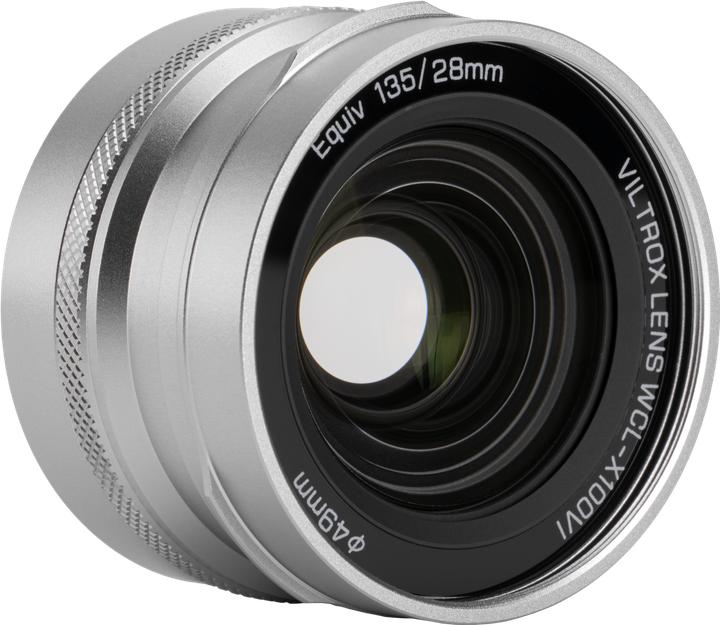 Viltrox WCL X100VI Wide angle Conversion Lens for Fuji X100VI Silver (Weitwinkelkonverter)