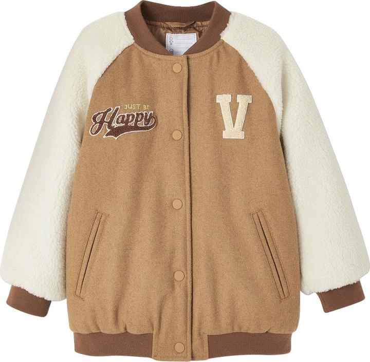 Immagine prodotto Vertbaudet Mädchen Collegejacke, Materialmix (116)