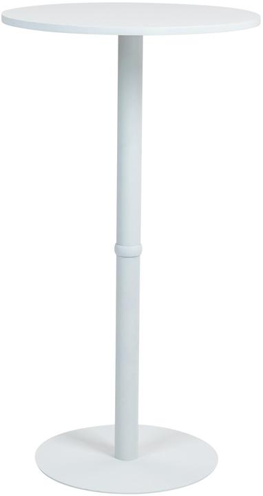 CLP Stehtisch Hereford runder Metalltisch mit Tischplatte aus Holz