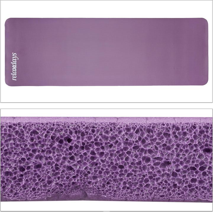 Actual product image Relaxdays Yogamatte (10 mm)