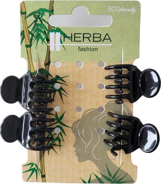 Produktbild Herba Ecofriendly Pinzettina 2 cm schwarz (4 Stk.)