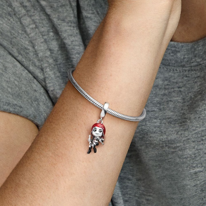 Image du produit Pandora Marvel The Avengers Black Widow (Émail)