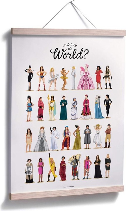 Produktbild Trenddeko Tohmé - Who run the World (120 x 150 cm)