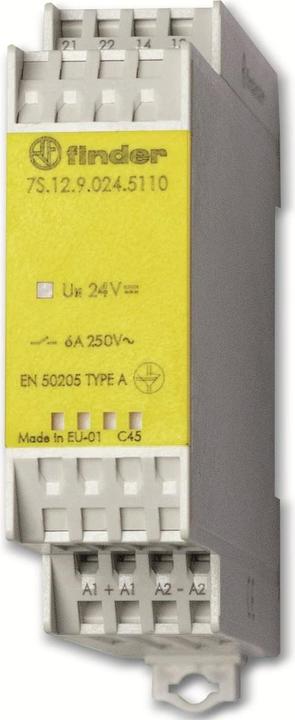 Actual product image Finder Relay module ,1NO+1NC 6A 24Vac