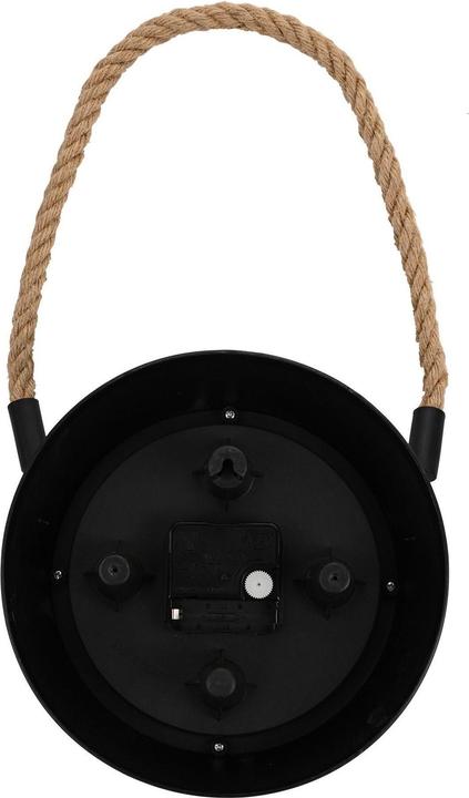 Actual product image Hometime Wall Clock with Rope Hanger