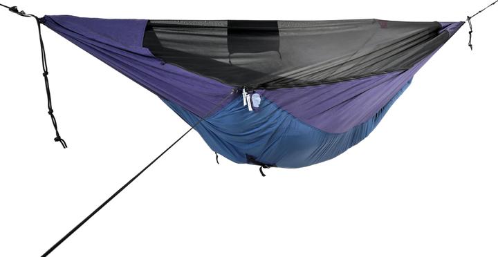 Hamac Compact Hurley Uno Bleu - Léger Et Portable Pour Le Camping - 108x54 Cm
