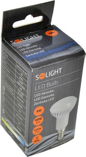 Olight Solight LED žiarovka reflektorová, R50, 5W, E14, 3000K, 440lm, biele prevedenie (E14, 400 lm, 1x)