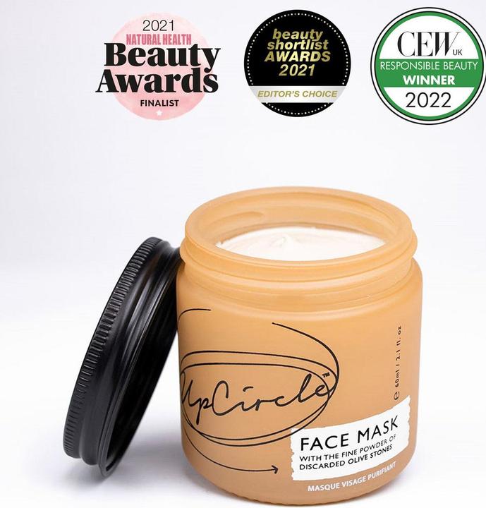 Image du produit UpCircle Clarification du masque facial avec de la poudre d'olive (60 ml)