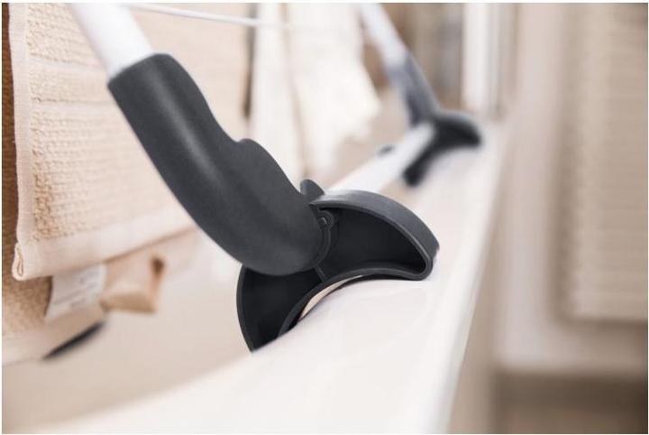 Actual product image Vileda Acrobath pluggable rack