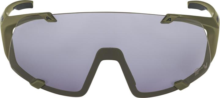 Actual product image ALPINA SPORTS Hawkeye Q-Lite V (olive matte, Purple)