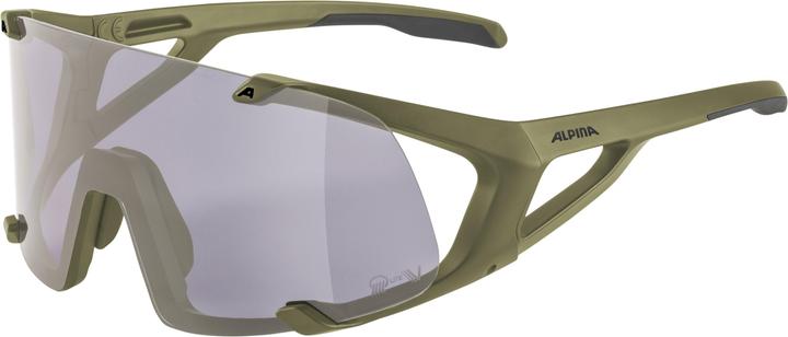 ALPINA SPORTS Hawkeye Q-Lite V (olive matte, Purple)