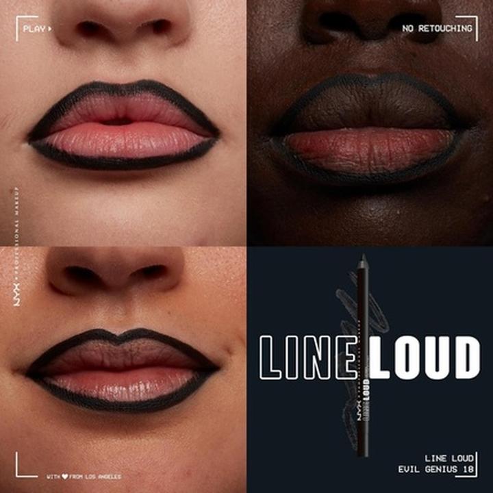 Image du produit NYX Professional Make-Up Ligne Loud Evil Genius (18 Génie du mal)