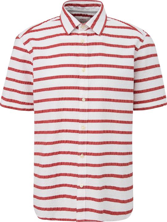 Immagine prodotto s.Oliver Hemd Regular: Kurzarmhemd im Streifendesign (3XL)