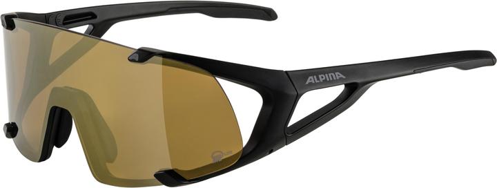 Alpina Hawkeye S Q-Lite (Black Matt, mirror bronce)