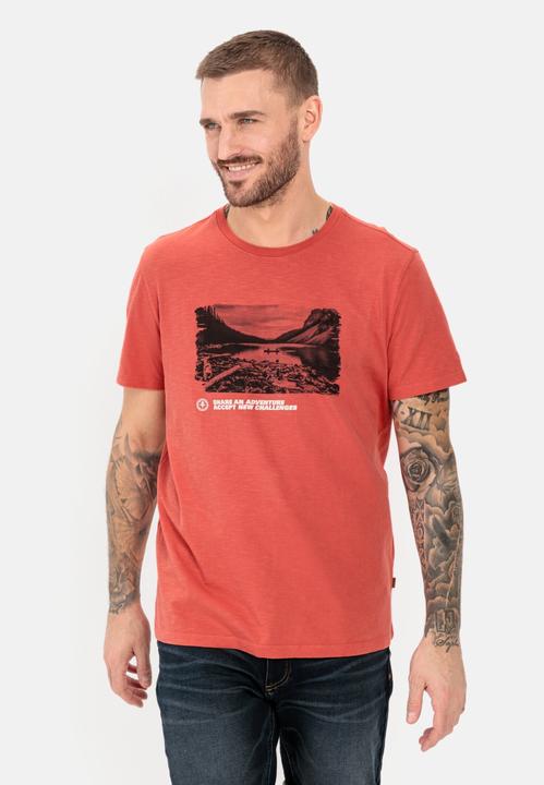 Immagine prodotto Camel Active T-shirt con stampa in cotone organico sostenibile (XL)