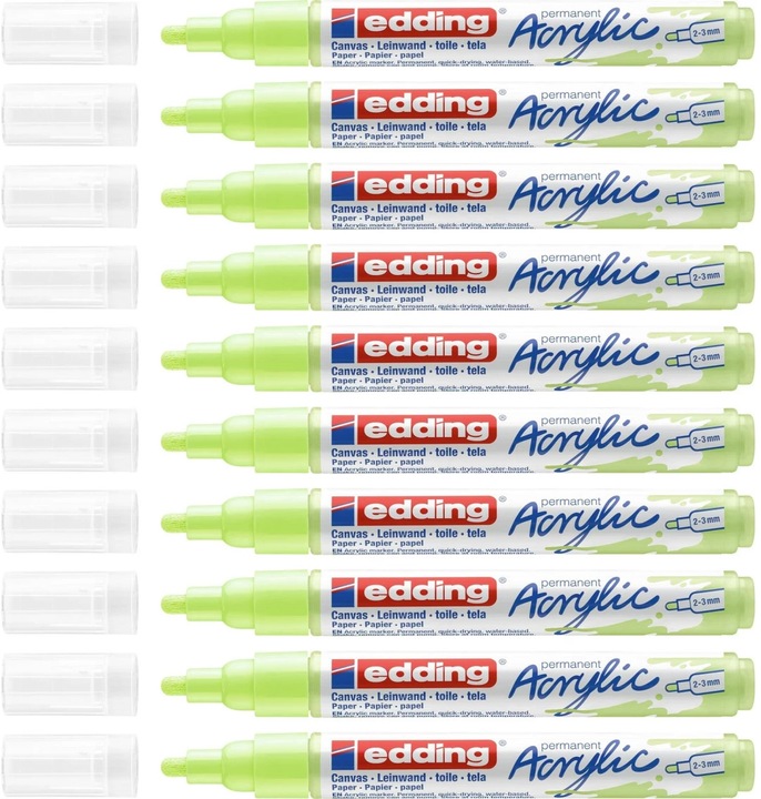 Produktbild Edding Acrylmarker 5100 Medium (Pastellgrün, 3 mm, 1 x)