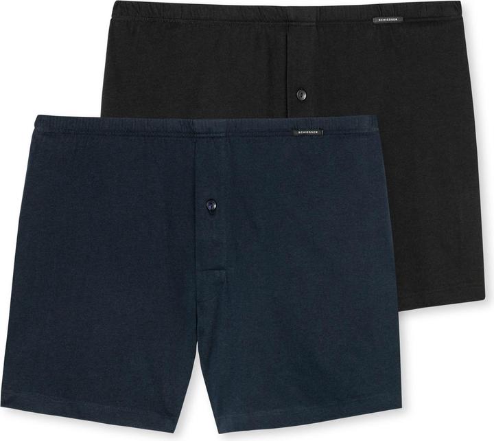 Image du produit Schiesser 2er Pack Singel-Jersey Boxershorts (4XL, lot de 2)