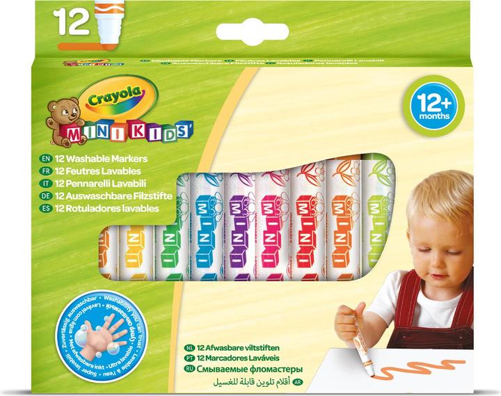 Actual product image Crayola First felt-tip pens (Multicoloured, Multicolor, 12 x)