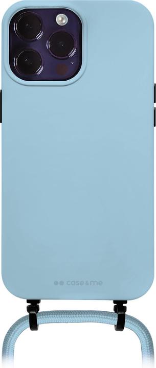 Case & Me case&me Étui Bond pour iPhone 14 Pro bleu clair (Apple iPhone 14 Pro)