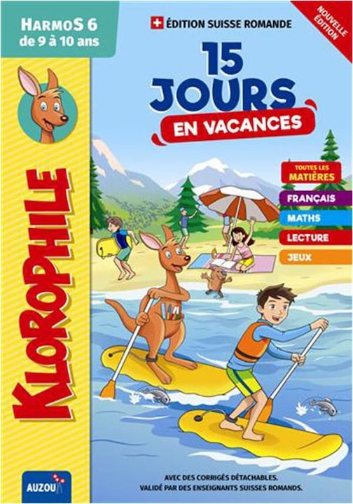 Immagine prodotto Klorophile 15 jours en vacances HarmoS 6 (Francese, Collettività, 2022)