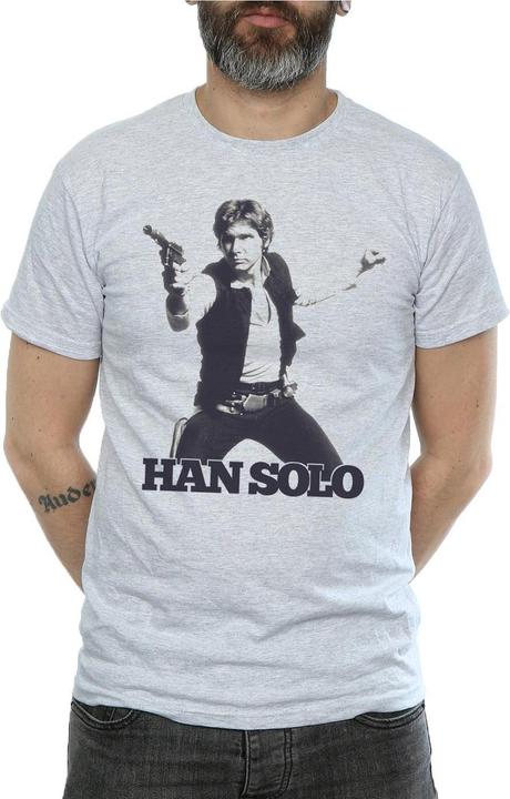 Produktbild Star Wars Han Solo Retro Photo TShirt (XL)